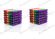 Manyetik Sağlık Ürünleri İçin Renkli Sihirli 5mm / 3mm Neodymium Bilyalı Mıknatıslar Tedarikçi